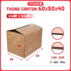 Thùng carton 60x50x40
